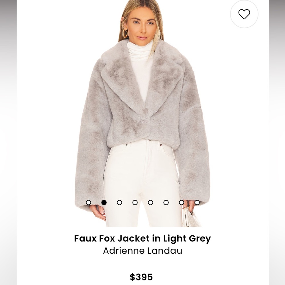 Gorgeous fur coat. Never worn.  Beautiful but little big on me.